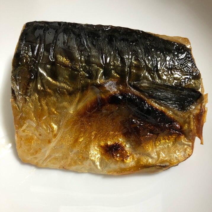 鯖の塩焼き